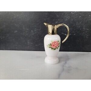 Avon Lotion In Floral Putcher, Vintage